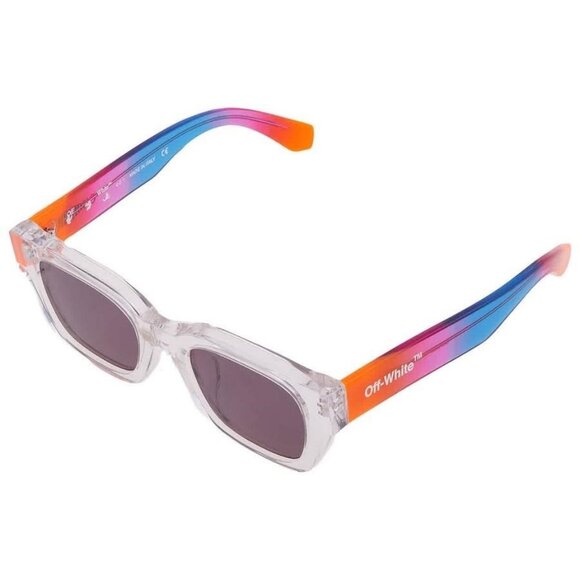 Off-White Zurich Full Smoke Square Unisex Sunglasses OERI029 8607 51 - Picture 3 of 6